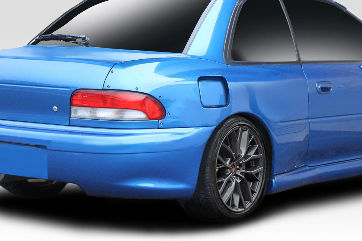 Extreme Dimensions Duraflex 22B Look Wide Body Rear Kit Compatible With 1993-2001 Subaru Impreza 2DR - 114128