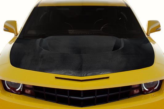 Carbon Creations ZL1 Version 2 Hood Compatible With 2010-2015 Chevrolet Camaro - 1 Piece - 114067