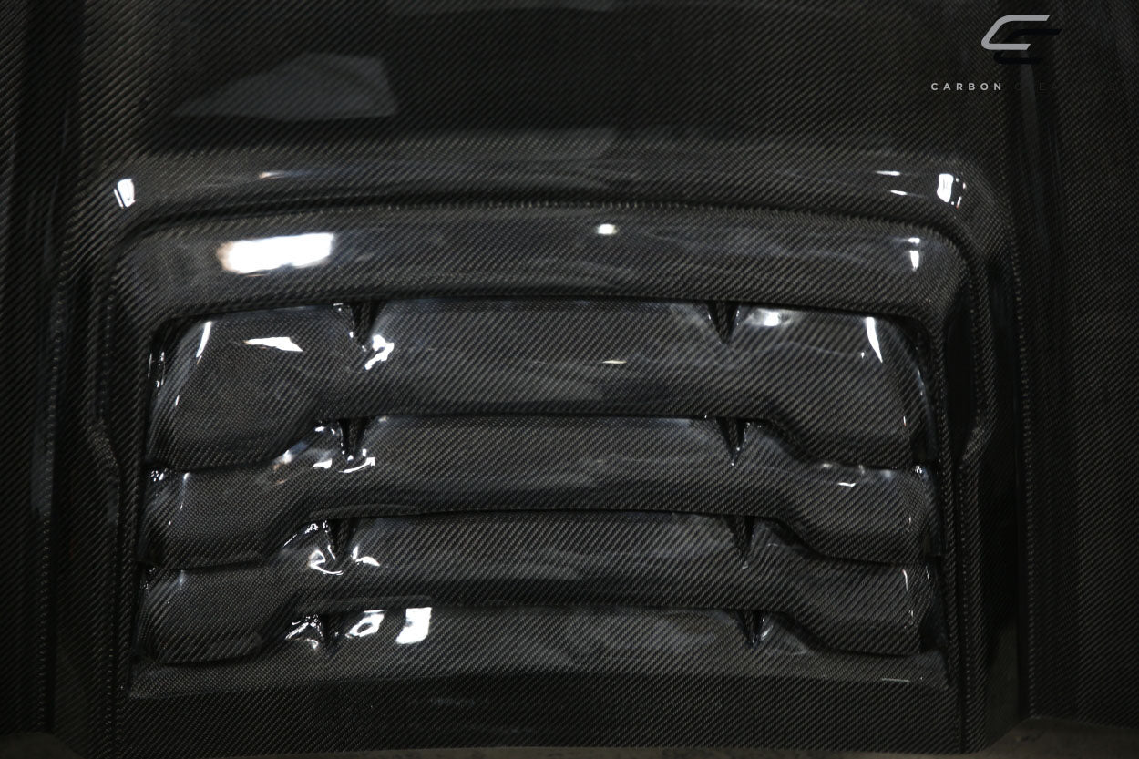 Carbon Creations Raptor Look Hood Compatible With 1999-2007 Ford Super Duty - 1 Piece - 114069