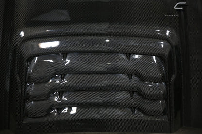 Carbon Creations Raptor Look Hood Compatible With 1999-2007 Ford Super Duty - 1 Piece - 114069