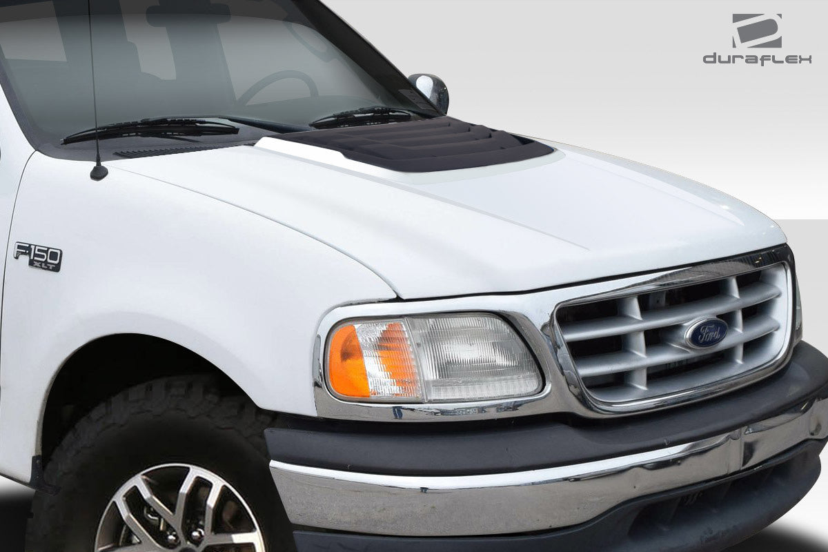 Extreme Dimensions Duraflex Raptor Look Hood Compatible With 1997-2003 Ford F150 - 1 Piece - 114093