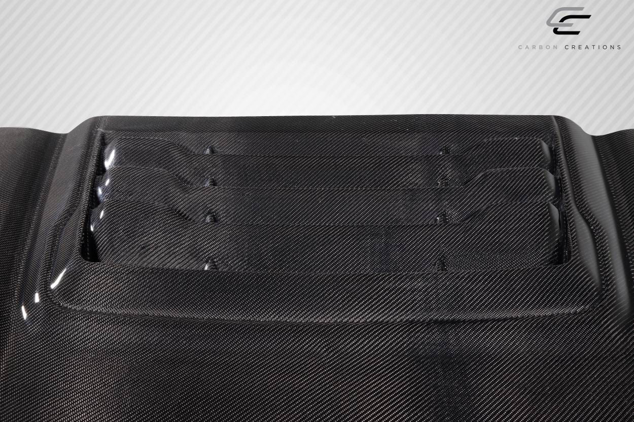 Carbon Creations Raptor Look Hood Compatible With 2009-2014 Ford F150 - 1 Piece - 114102