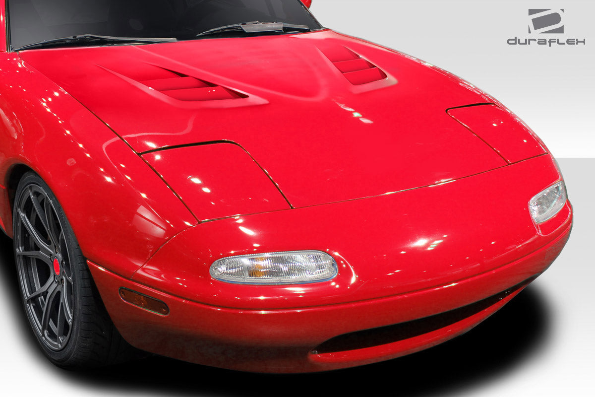 Extreme Dimensions Duraflex Venom Hood Compatible With 1990-1997 Mazda Miata - 1 Piece - 114103