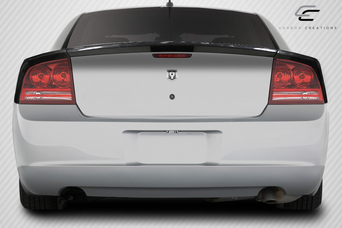 Carbon Creations RKS Wing Spoiler Compatible With 2006-2010 Dodge Charger - 3 Piece - 114108