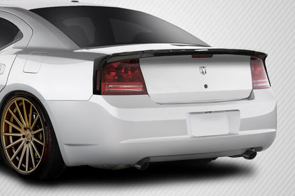 Carbon Creations RKS Wing Spoiler Compatible With 2006-2010 Dodge Charger - 3 Piece - 114108