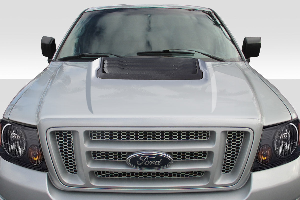Extreme Dimensions Duraflex Raptor Look Hood Compatible With 2004-2008 Ford F150 - 1 Piece - 114115