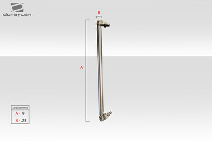 Extreme Dimensions Universal Splitter Rods 200mm - 2 Piece - 114150