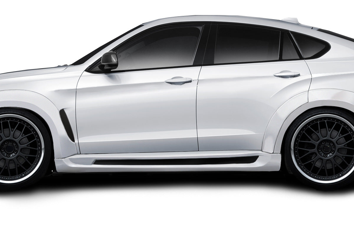 Aero Function AF-1 Side Skirts Compatible With 2015-2019 BMW X6 - 2 Piece - 114154