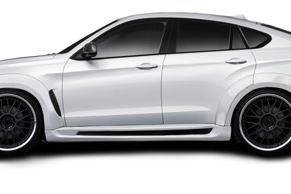 Aero Function AF-1 Side Skirts Compatible With 2015-2019 BMW X6 - 2 Piece - 114154