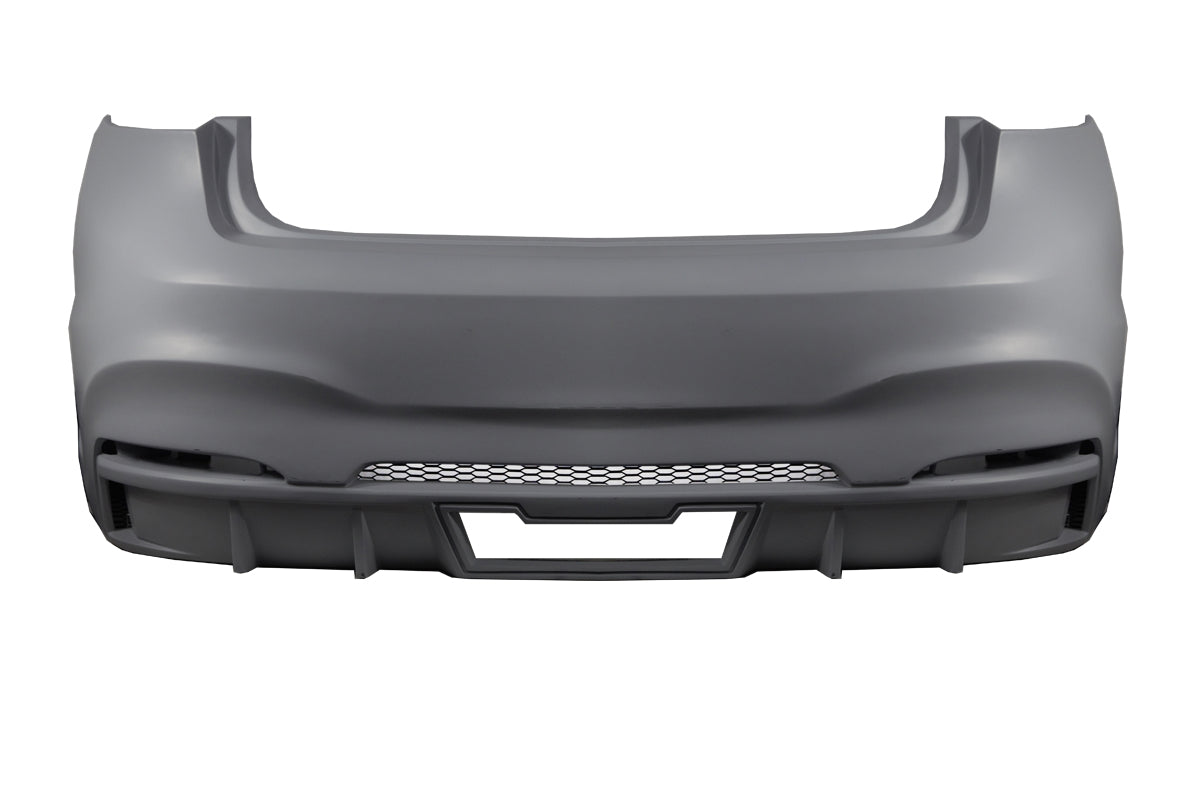 Aero Function AF-1 Rear Bumper Cover Compatible With 2015-2019 BMW X6 - 1 Piece - 114156