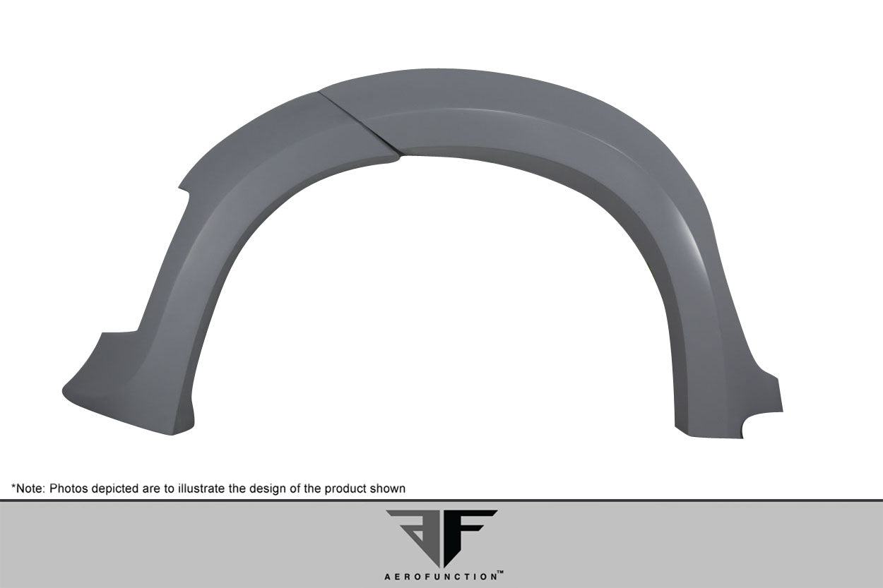 Aero Function AF-1 Front Fenders Compatible With 2015-2019 BMW X6 - 4 Piece - 114157
