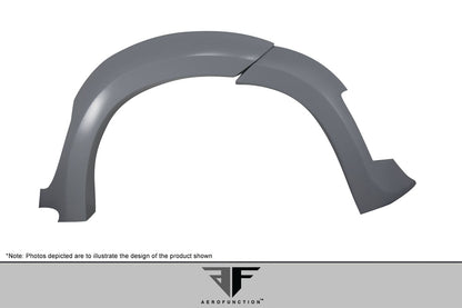 Aero Function AF-1 Front Fenders Compatible With 2015-2019 BMW X6 - 4 Piece - 114157