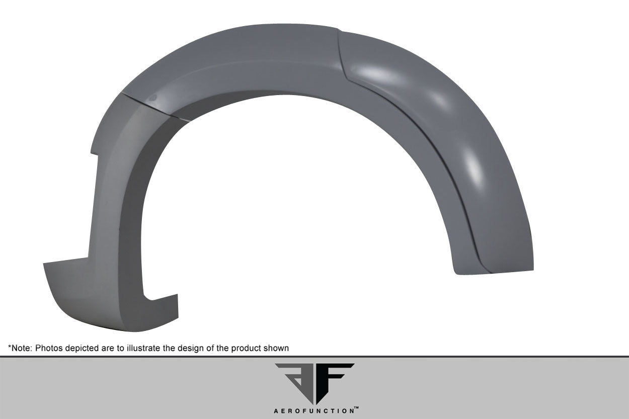 Aero Function AF-1 Rear Fender Compatible With 2015-2019 BMW X6 - 6 Piece - 114158