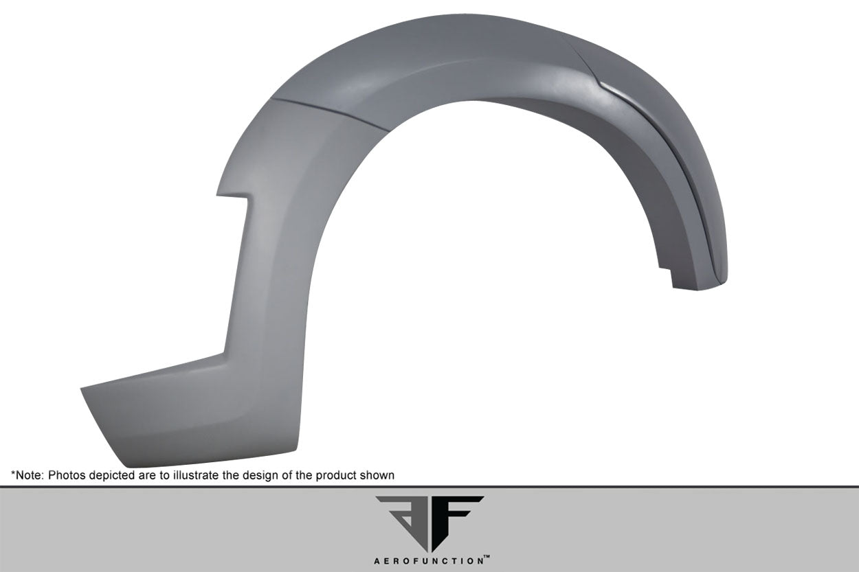 Aero Function AF-1 Rear Fender Compatible With 2015-2019 BMW X6 - 6 Piece - 114158