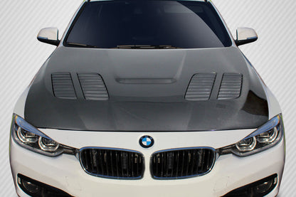 Carbon Creations GTR Hood Compatible With 2012-2018 BMW 3 Series - 1 Piece - 114205