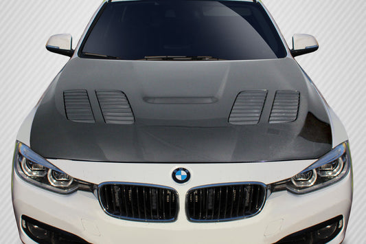 Carbon Creations GTR Hood Compatible With 2012-2018 BMW 3 Series - 1 Piece - 114205