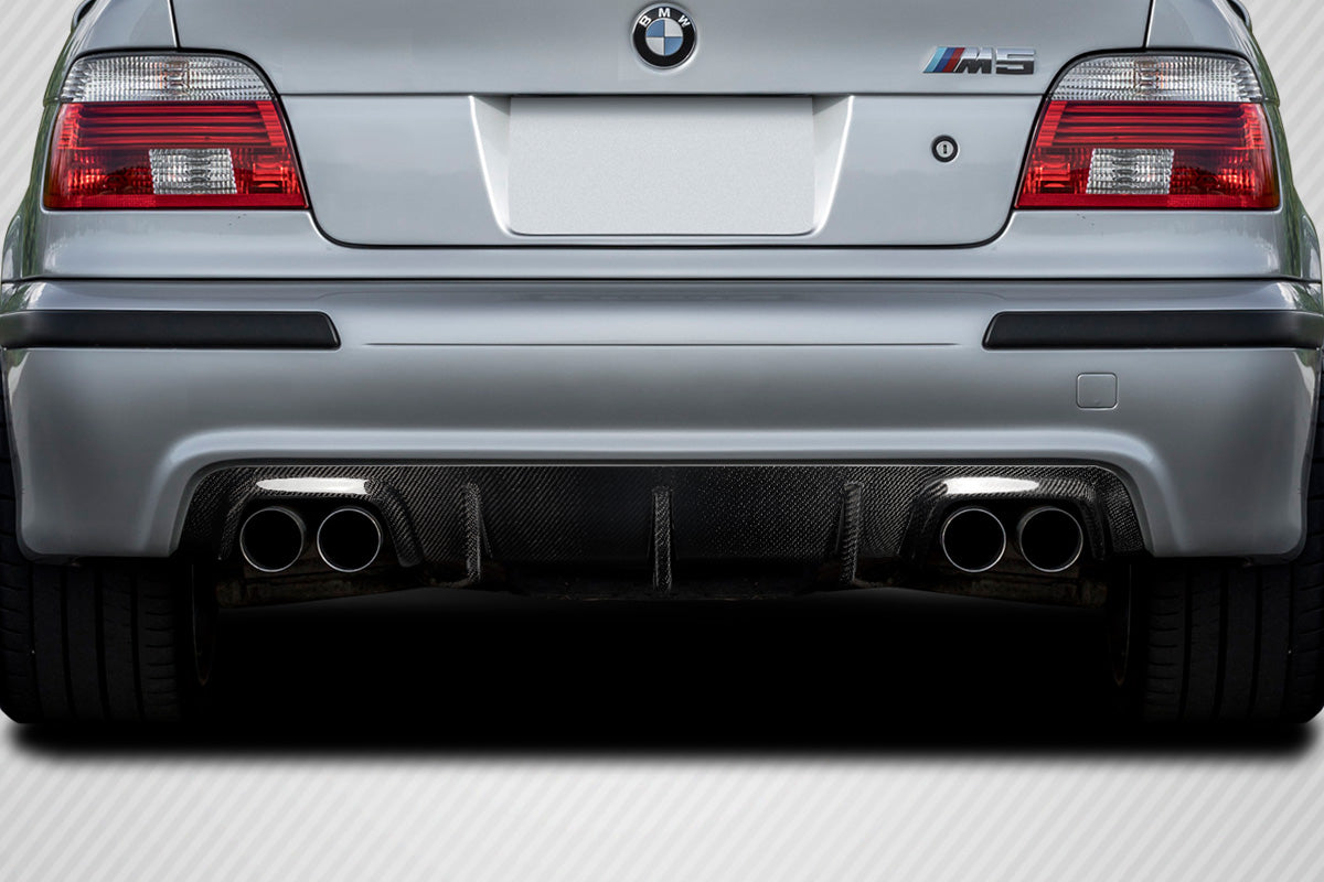 Carbon Creations S Line Rear Lip Add On Spoiler Compatible With 1999-93 BMW M5 - 1 Piece - 114209