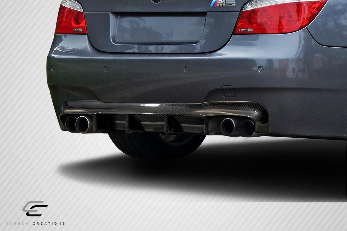 Carbon Creations AutoBahn Rear Lip Add On Spoiler Compatible With 2004-2009 BMW M5 - 1 Piece - 114211