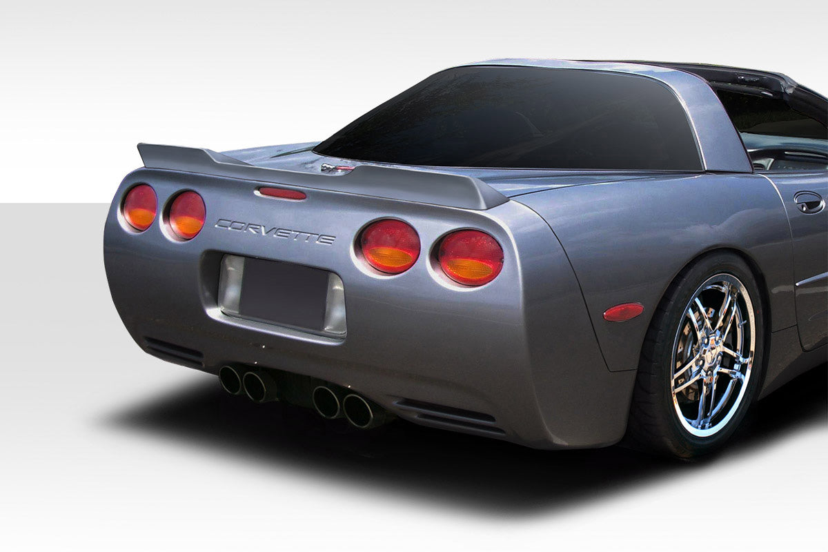 Extreme Dimensions Duraflex Wickerbill Wing Spoiler Compatible With 1997-2004 Chevrolet Corvette - 1 Piece - 114221