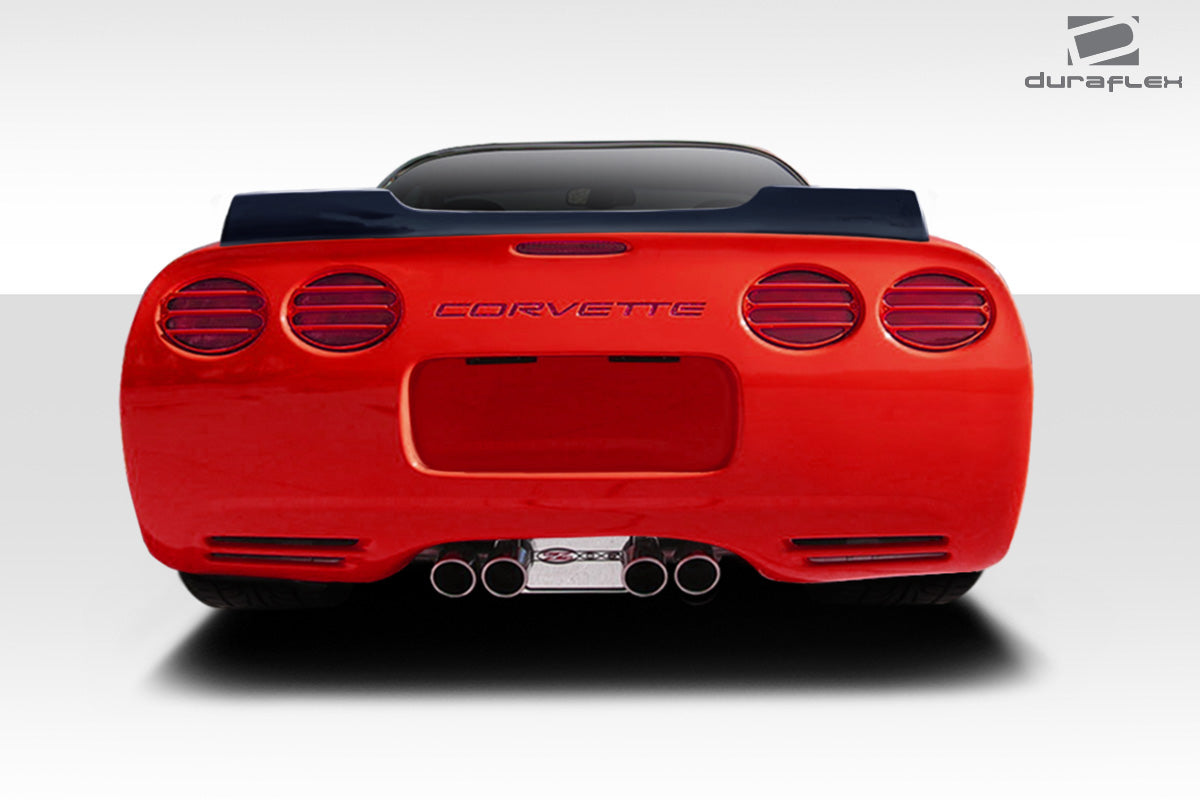Extreme Dimensions Duraflex Wickerbill Wing Spoiler Compatible With 1997-2004 Chevrolet Corvette - 1 Piece - 114221