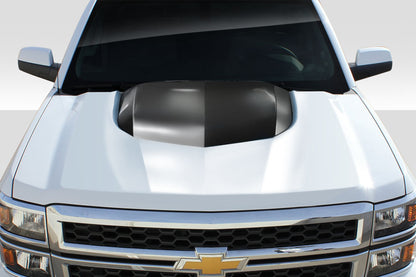 Extreme Dimensions Duraflex ZL1 V2 Hood Compatible With 2014-2015 Chevrolet Silverado - 1 Piece - 114228