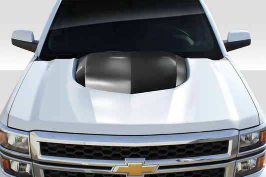 Extreme Dimensions Duraflex ZL1 V2 Hood Compatible With 2014-2015 Chevrolet Silverado - 1 Piece - 114228