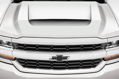 Extreme Dimensions Duraflex GMX Hood Compatible With 2016-2018 Chevrolet Silverado - 1 Piece - 114232