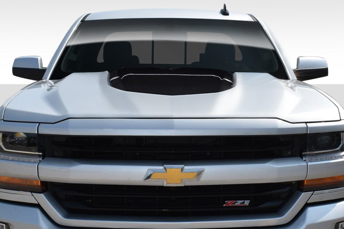 Extreme Dimensions Duraflex ZL1 V2 Hood Compatible With 2016-2018 Chevrolet Silverado - 1 Piece - 114234