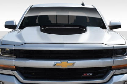 Extreme Dimensions Duraflex ZL1 V2 Hood Compatible With 2016-2018 Chevrolet Silverado - 1 Piece - 114234