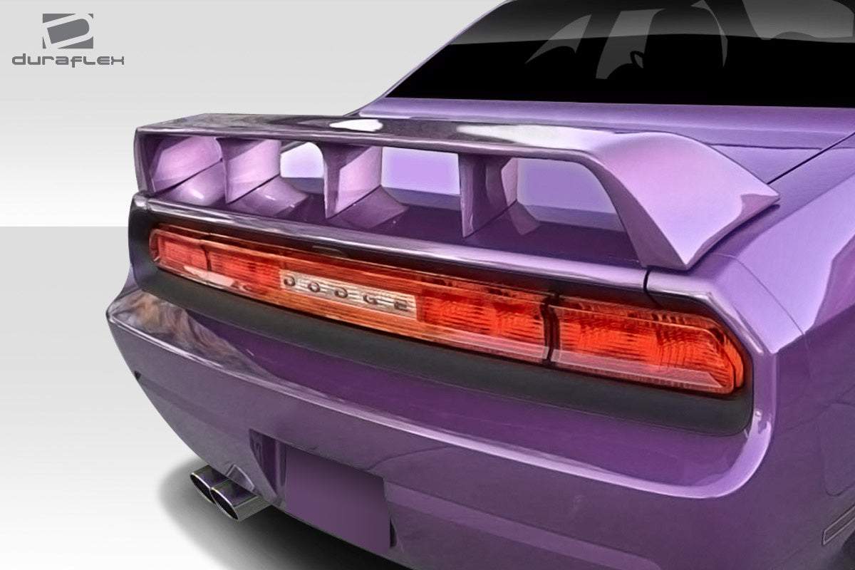Extreme Dimensions Duraflex CVX Wing Spoiler Compatible With 2008-2023 Dodge Challenger - 1 Piece - 114235