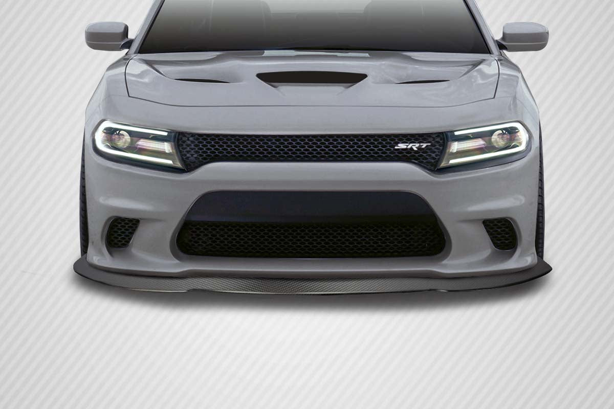 Carbon Creations DriTech Sonic Front Splitter Compatible With 2015-2023 Charger SRT/Hellcat - 1 Piece - 114237
