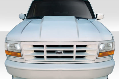 Extreme Dimensions Duraflex Cowl Hood Compatible With 1992-1996 Ford F150 - 1 Piece - 114248