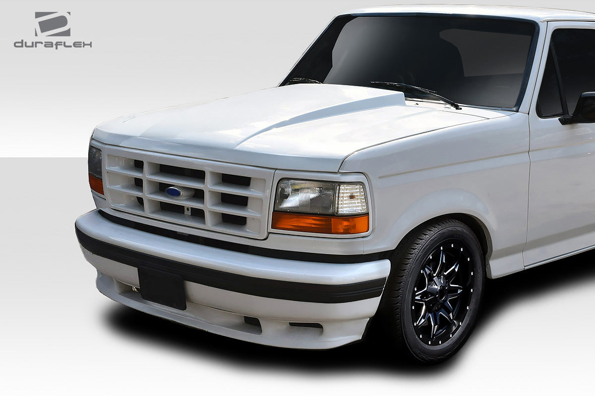 Extreme Dimensions Duraflex Cowl Hood Compatible With 1992-1996 Ford F150 - 1 Piece - 114248
