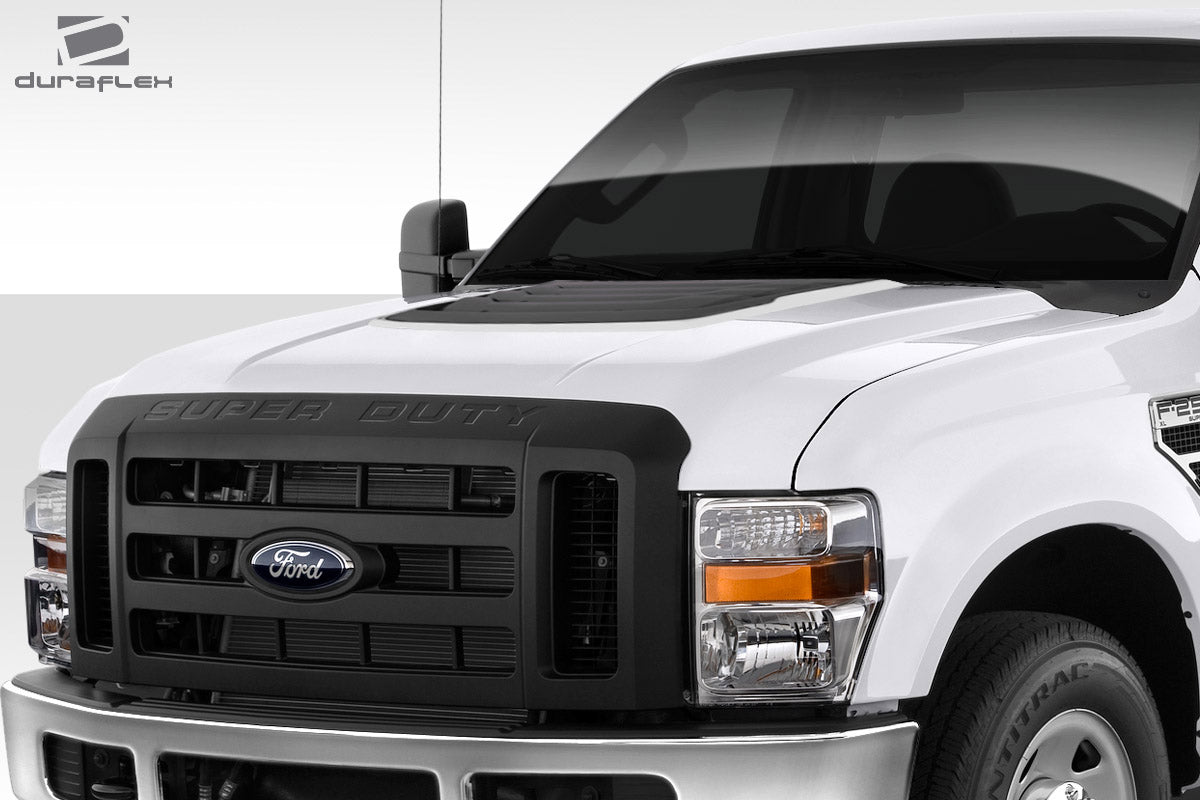 Extreme Dimensions Duraflex Raptor Look Hood Compatible With 2008-2010 Ford Super Duty - 1 Piece - 114262