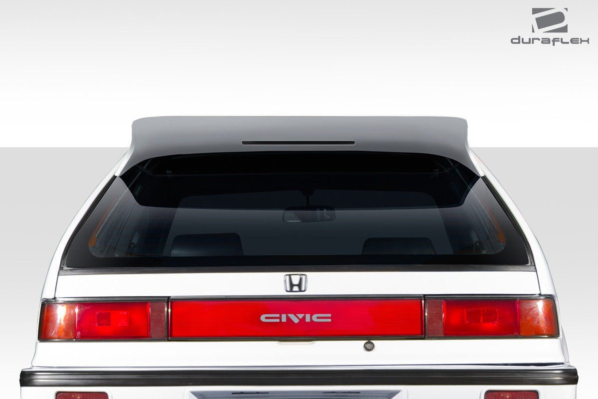 Extreme Dimensions Duraflex JS Wing Spoiler Compatible With 1988-1991 Honda Civic - 1 Piece - 114267