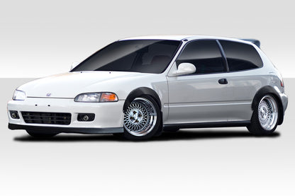 Extreme Dimensions Duraflex J Spec Fender Flare Compatible With 1992-1995 Honda Civic - 4 Piece - 114268