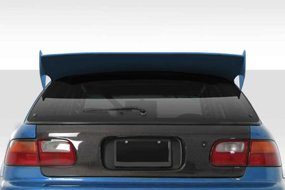Extreme Dimensions Duraflex RBS Wing Spoiler Compatible With 1992-1995 Honda Civic HB - 3 Piece - 114272