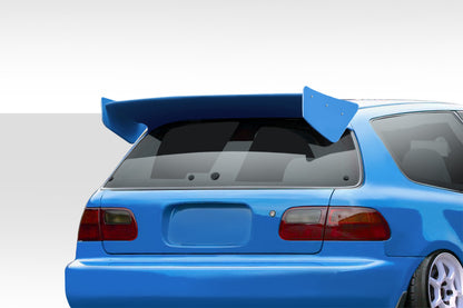 Extreme Dimensions Duraflex RBS Wing Spoiler Compatible With 1992-1995 Honda Civic HB - 3 Piece - 114272