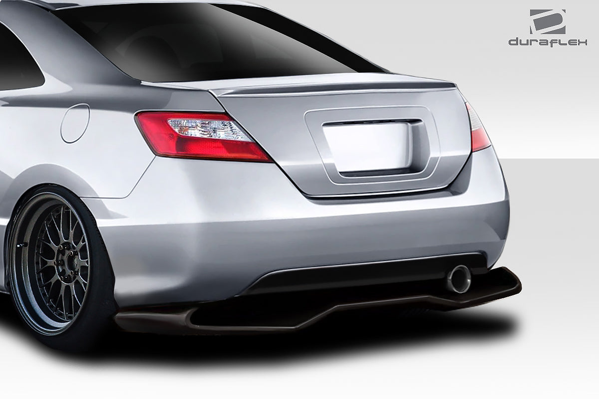 Extreme Dimensions Duraflex VTX Rear Lip Add On Spoiler Compatible With 2006-2011 Honda Civic - 1 Piece - 114277