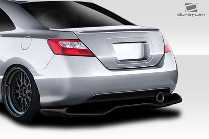 Extreme Dimensions Duraflex VTX Rear Lip Add On Spoiler Compatible With 2006-2011 Honda Civic - 1 Piece - 114277