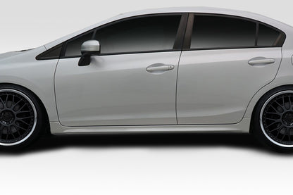 Extreme Dimensions Duraflex RR Side Skirts Compatible With 2012-2015 Honda Civic - 2 Piece - 114286