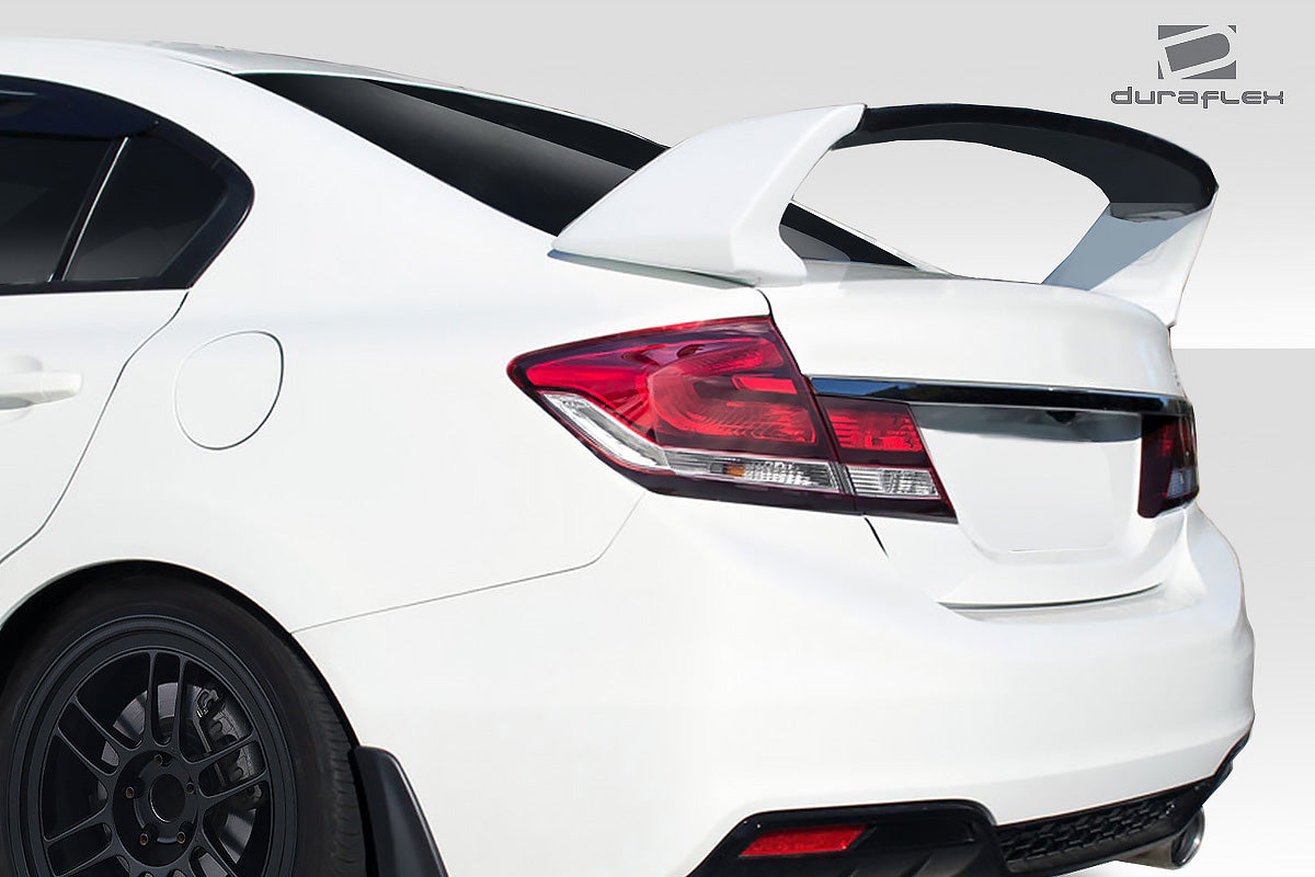 Extreme Dimensions Duraflex RR Wing Spoiler Compatible With 2012-2015 Honda Civic - 3 Piece - 114287