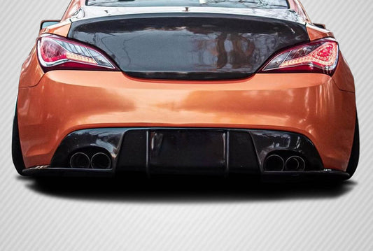 Carbon Creations Speedster Rear Lip Add On Spoiler Compatible With 2010-2016 Hyundai Genesis - 1 Piece - 114300