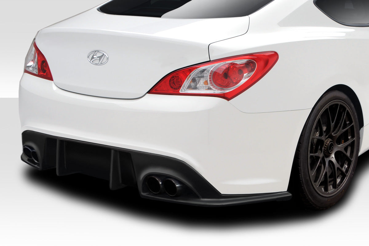 Extreme Dimensions Duraflex Speedster Rear Lip Add On Spoiler Compatible With 2010-2016 Hyundai Genesis Coupe - 1 Piece - 114301