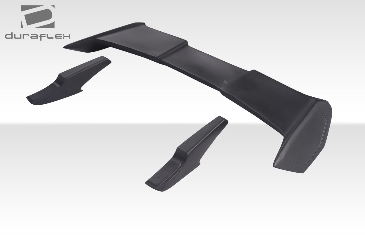 Extreme Dimensions Duraflex MR Wing Spoiler Compatible With 2012-2017 Hyundai Veloster - 3 Piece - 114307