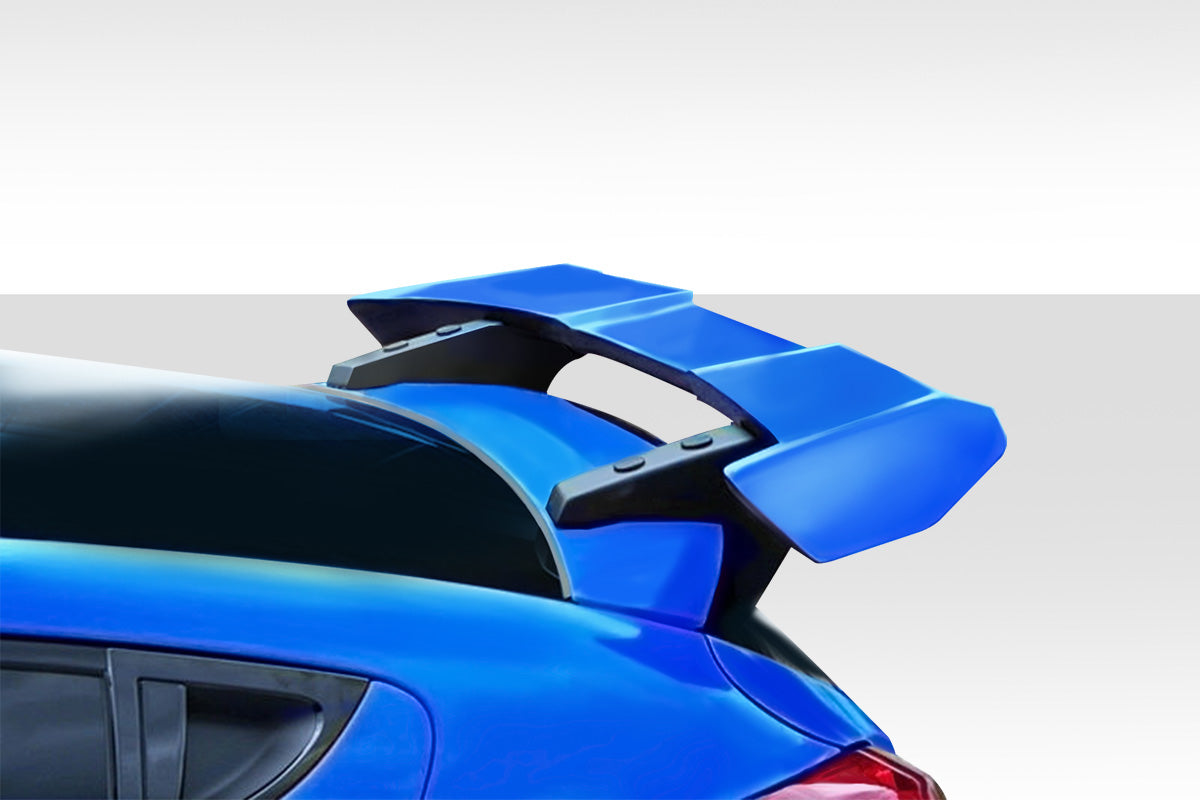 Extreme Dimensions Duraflex MR Wing Spoiler Compatible With 2012-2017 Hyundai Veloster - 3 Piece - 114307