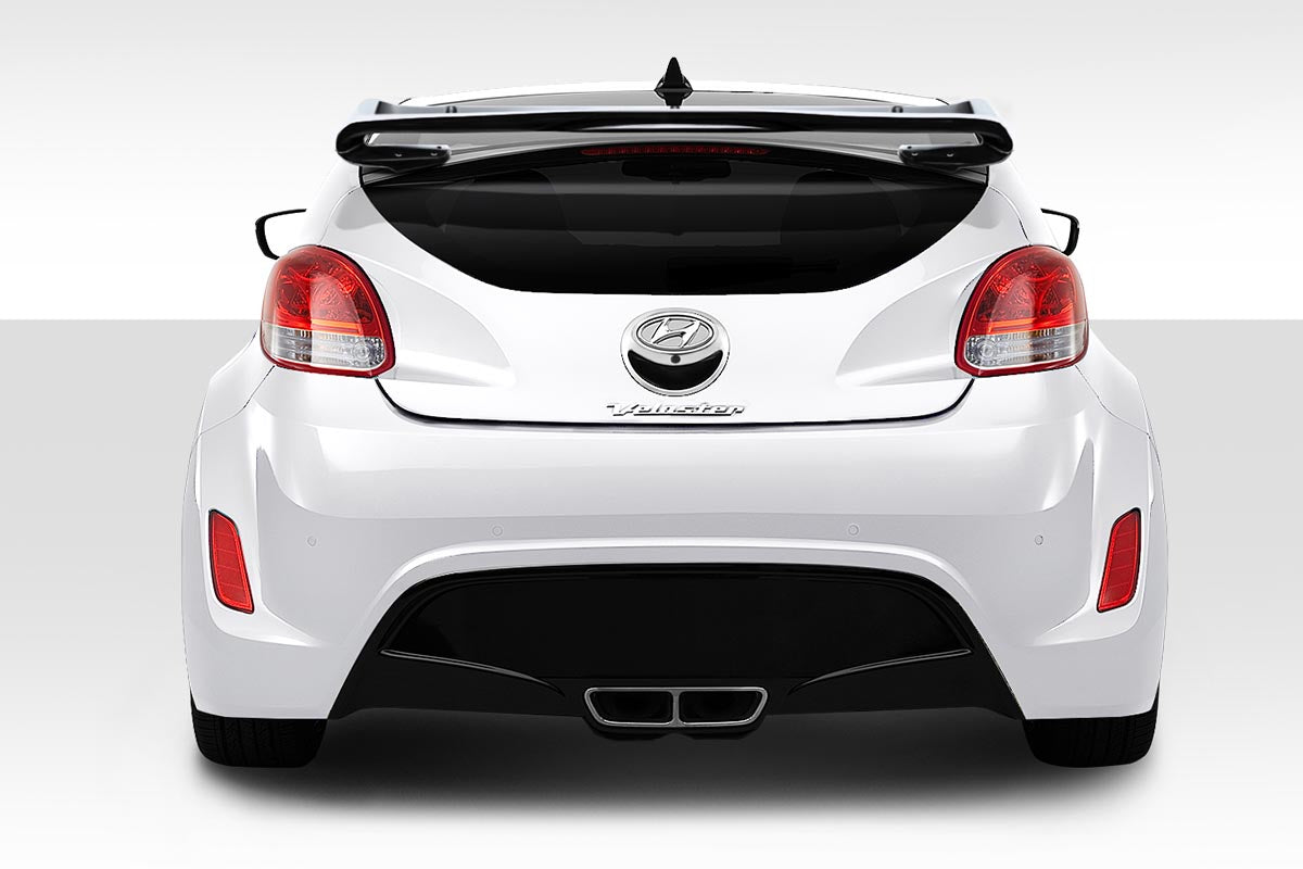 Extreme Dimensions Duraflex Sequential Wing Spoiler Compatible With 2012-2017 Hyundai Veloster Non Turbo - 3 Piece - 114308