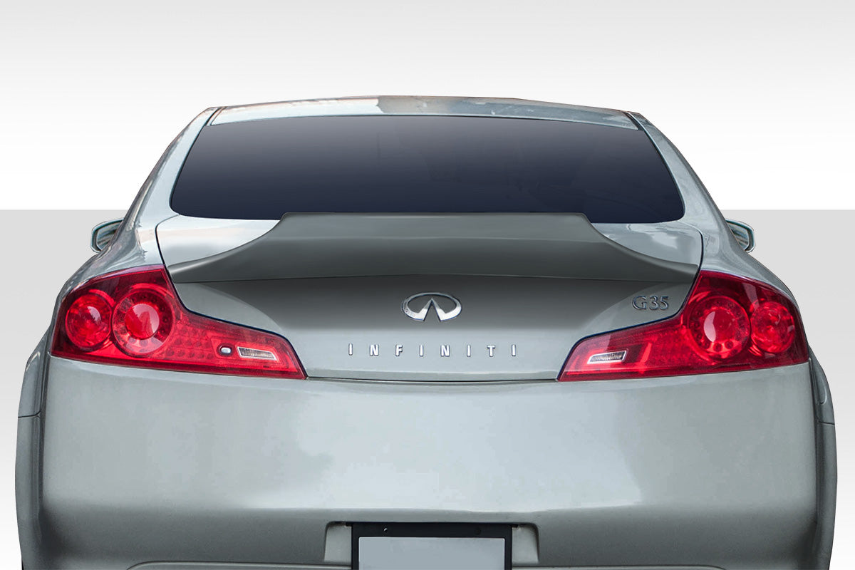 Extreme Dimensions Duraflex Visceral Wing Spoiler Compatible With 2003-2007 Infiniti G Coupe - 1 Piece - 114311