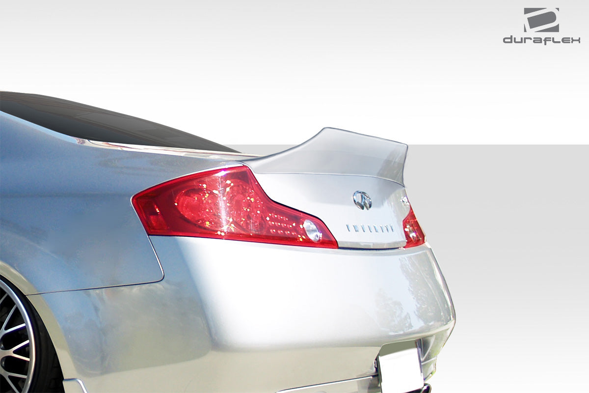 Extreme Dimensions Duraflex Visceral Wing Spoiler Compatible With 2003-2007 Infiniti G Coupe - 1 Piece - 114311