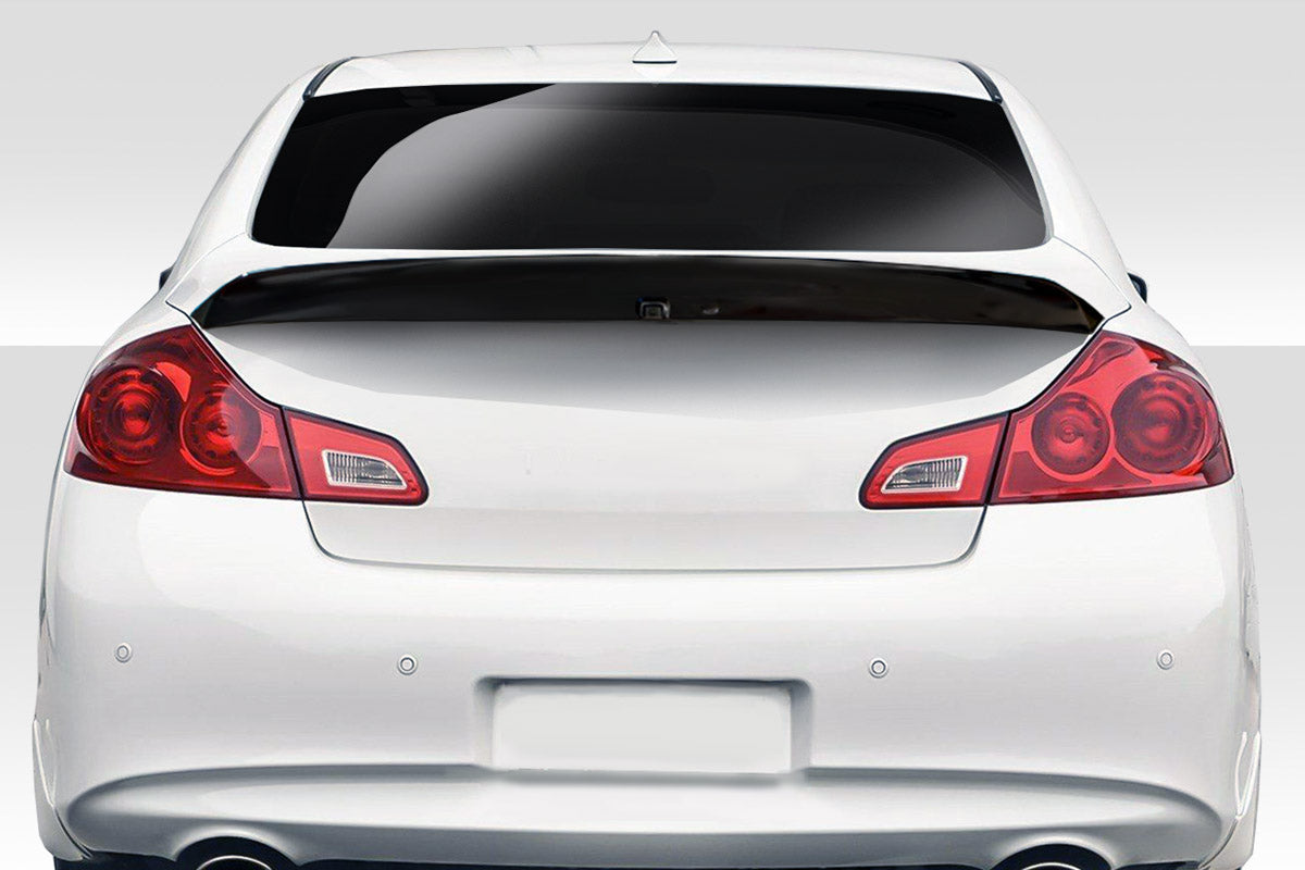 Extreme Dimensions Duraflex D-Speed Wing Spoiler Compatible With 2007-2015 Infiniti G Sedan - 1 Piece - 114319